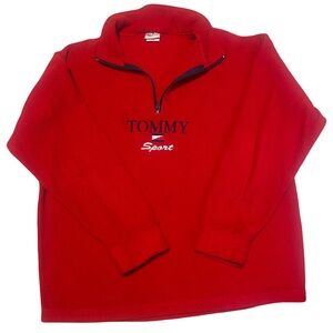 Woman’s Vintage Red Quarter Zip